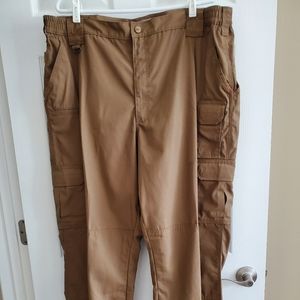 - 5.11 Tactical Mens Outdoor Hiking Pants Cargo Brown 44x32